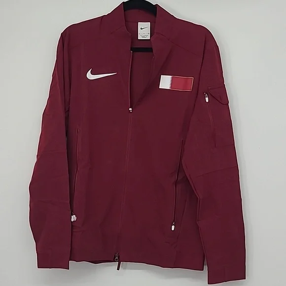 Nike | Jackets & Coats | Nwot Nike Pro Elite Team Qatar Running 